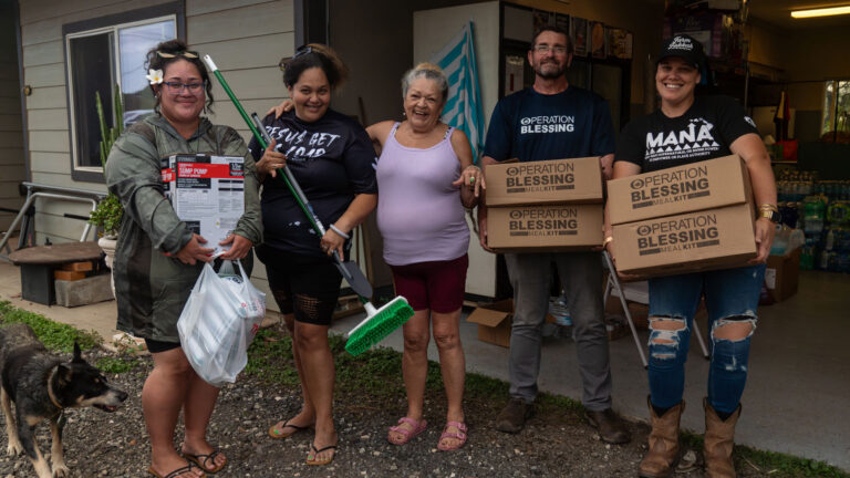 After Disaster Strikes, the Church Responds: Operation Blessing Serves Hawaii Flood Survivors
