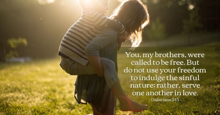 Galatians 5:13 — Today's Verse for Friday, May 22, 2026