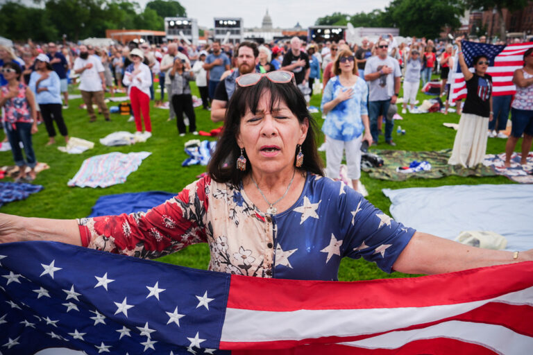 'God Is Not Done with America': Thousands Gather on National Mall to Rededicate US to God