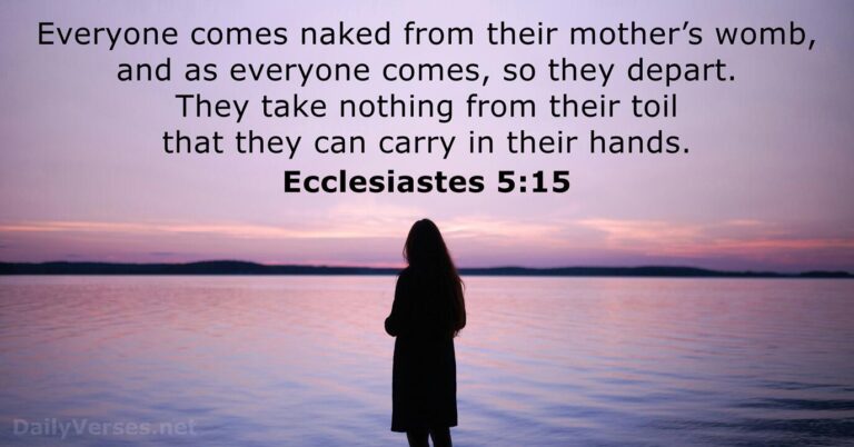 Ecclesiastes 5:15