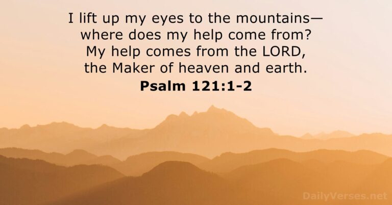 Psalm 121:1-2