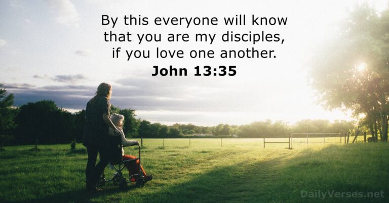 May 25, 2026 – Bible verse of the day John 13:35