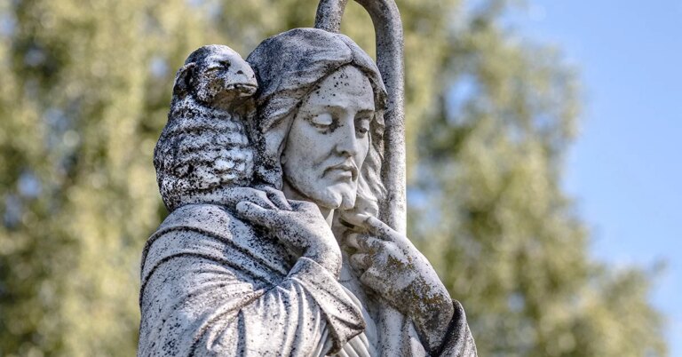 The Good Shepherd and the Three Gardens