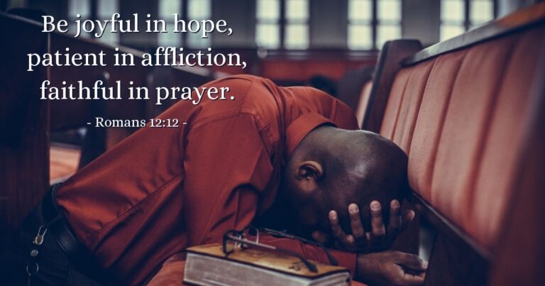 Today's Verse - Romans 12:12