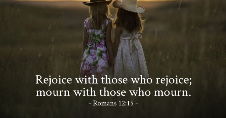 Today's Verse - Romans 12:15