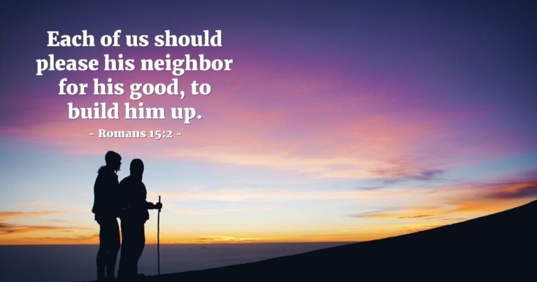 Today's Verse - Romans 15:2