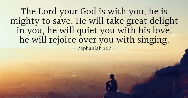 Zephaniah 3:17 — Today's Verse for Saturday, May 16, 2026