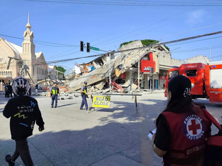 A 7.8 Magnitude Quake in The Philippines Kills at Least 19, Fells Buildings and Sets Off a Tsunami