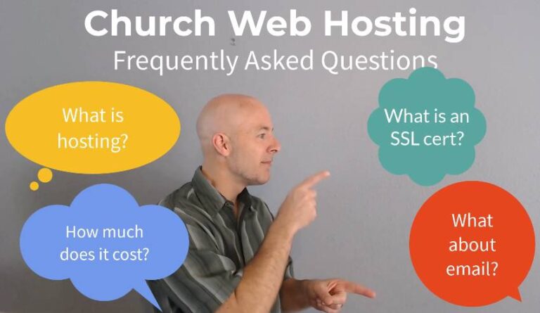 Church Website Hosting FAQs – Video Blog Series Church Website Design CEO - Paul Steinbrueck