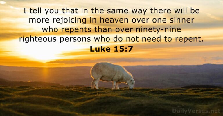 Luke 15:7