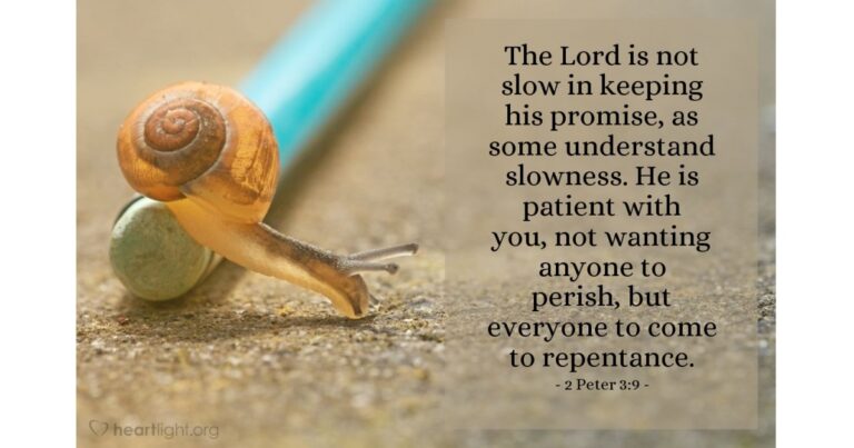 Today's Verse - 2 Peter 3:8-9