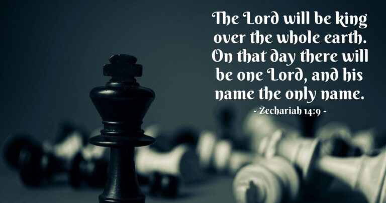 Today's Verse - Zechariah 14:9