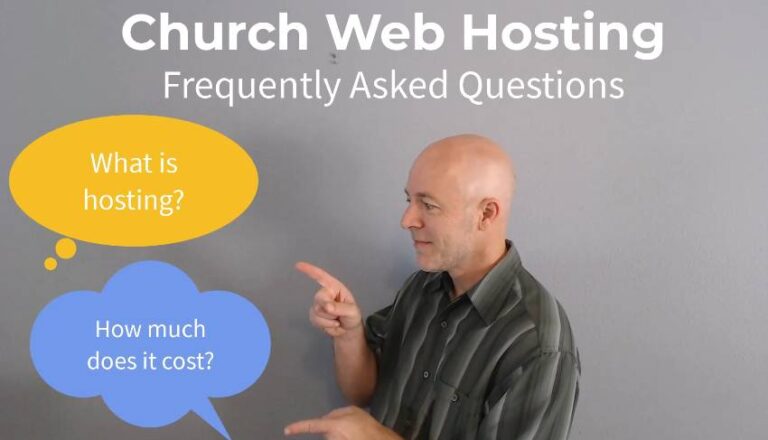 How much does church website hosting cost? Church Website Design CEO - Paul Steinbrueck