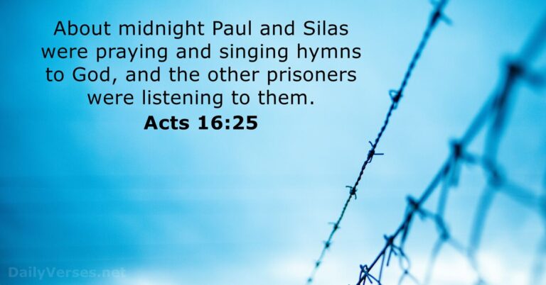Acts 16:25