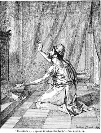 July 21st Chronological Bible Readings – Chronological Bible Blog Hezekiah_prayer