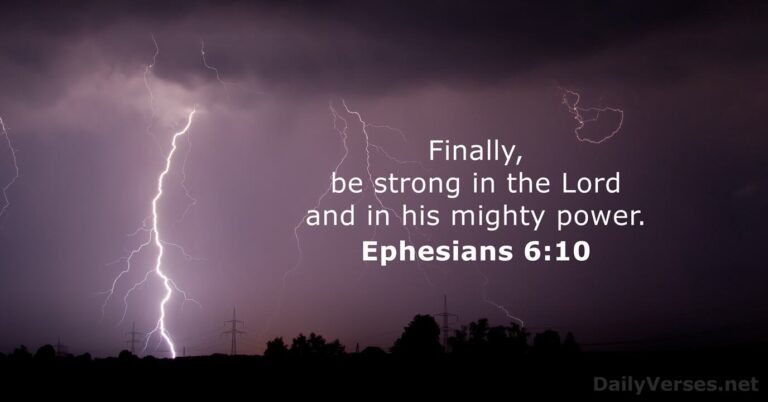 Ephesians 6:10