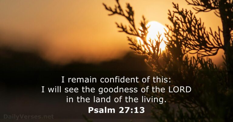 Psalm 27:13