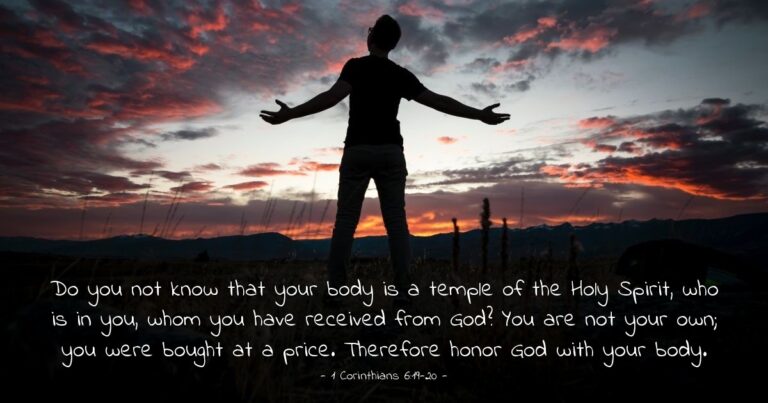 1 Corinthians 6:19-20 — Today's Verse for Wednesday, August 12, 2026