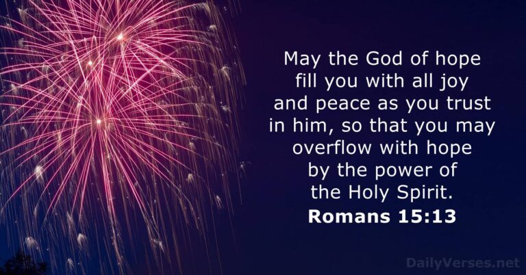 Romans 15:13