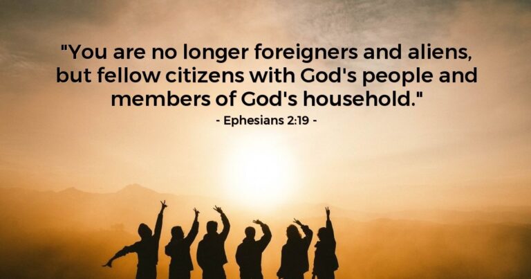 Today's Verse - Ephesians 2:19