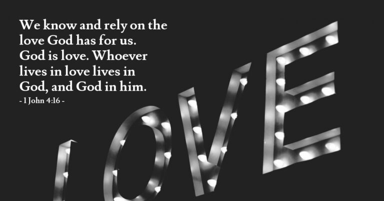 1 John 4:16 — Today’s Verse for Tuesday, September 15, 2026 1 John 4:16 — Today's Verse for Tuesday, September 15, 2026
