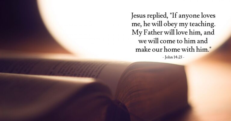 John 14:23 — Today's Verse for Sunday, September 6, 2026