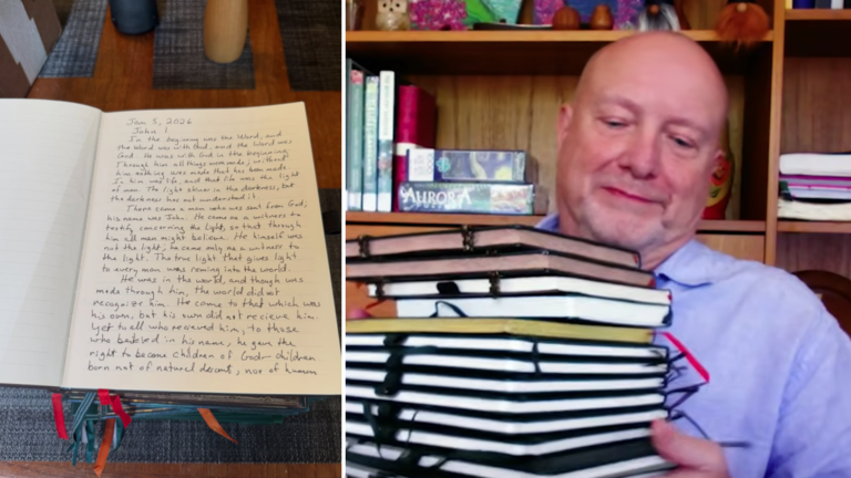 Man Completes 'Mission' to Handwrite Entire New Testament: 'Anchor for My Soul'