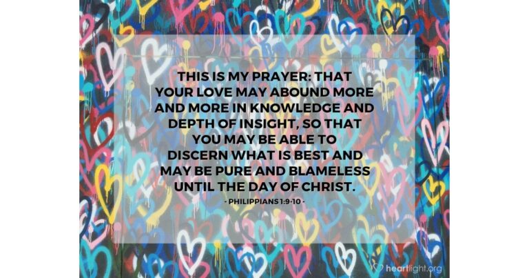Philippians 1:9-10 — Today's Verse for Wednesday, September 30, 2026