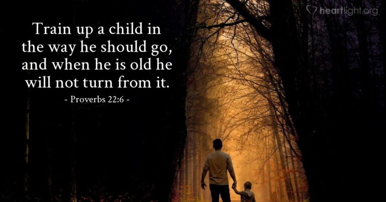 Proverbs 22:6 — Today's Verse for Tuesday, September 1, 2026