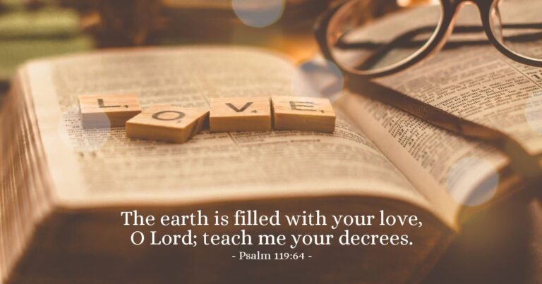 Psalm 119:64 — Today’s Verse for Wednesday, September 2, 2026 Psalm 119:64 — Today's Verse for Wednesday, September 2, 2026