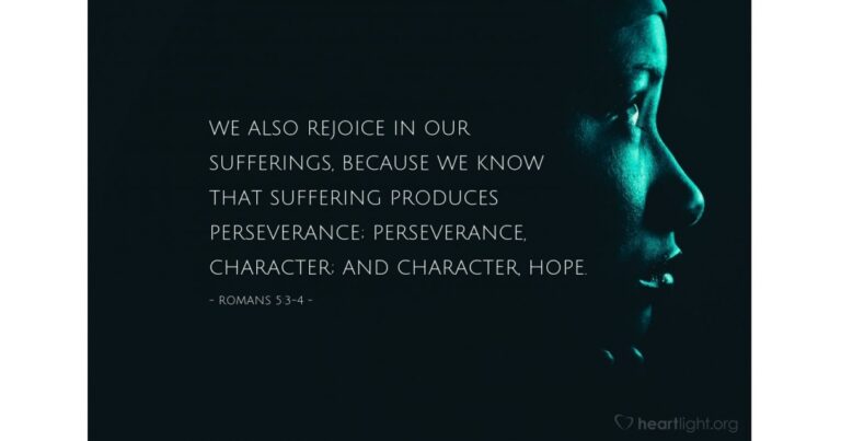 Romans 5:3-4 — Today's Verse for Wednesday, September 23, 2026