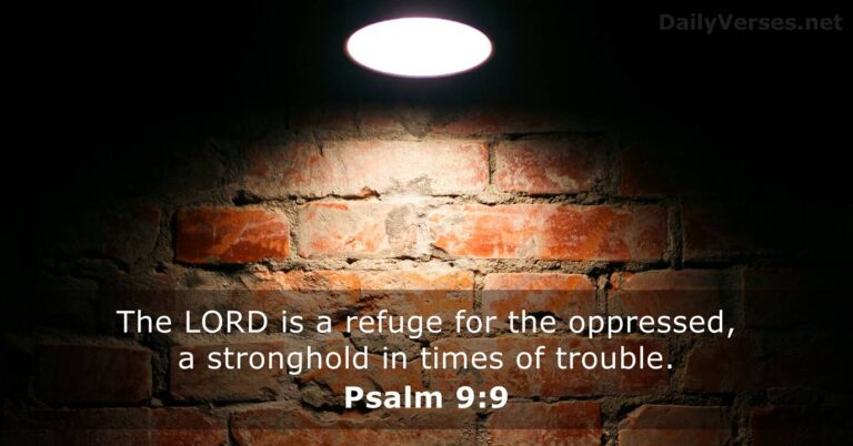 September 21, 2026 – Bible verse of the day Psalm 9:9