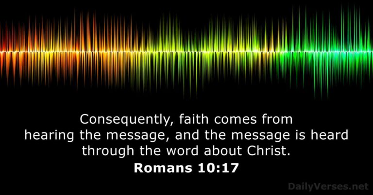 Romans 10:17