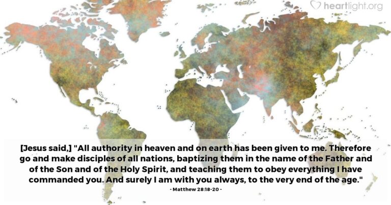 Today's Verse - Matthew 28:18-20