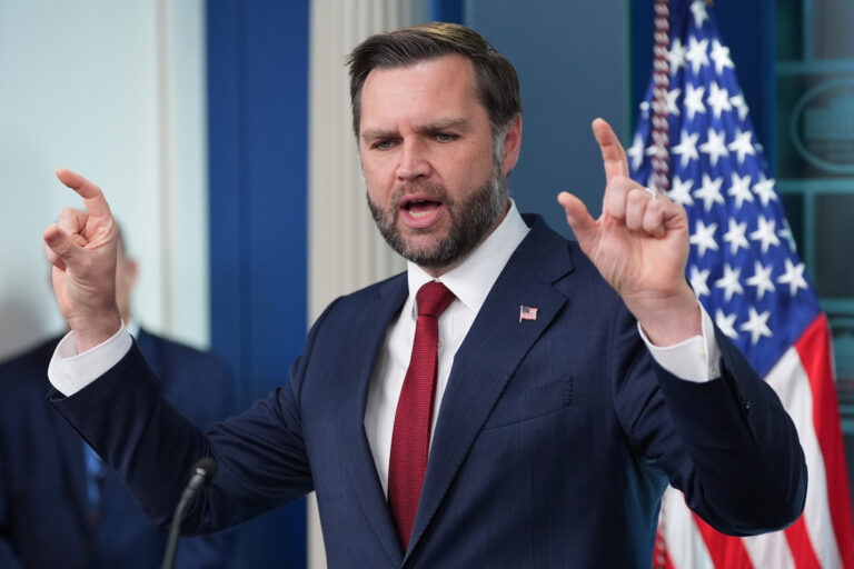 Vance Blames High Gas Prices on Iran Shipping Attacks; Netanyahu Says Toppling Regime Israel’s ‘Main Mission’ Vance Blames High Gas Prices on Iran Shipping Attacks; Netanyahu Says Toppling Regime Israel's 'Main Mission'