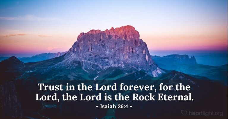 Isaiah 26:4 — Today's Verse for Tuesday, October 6, 2026