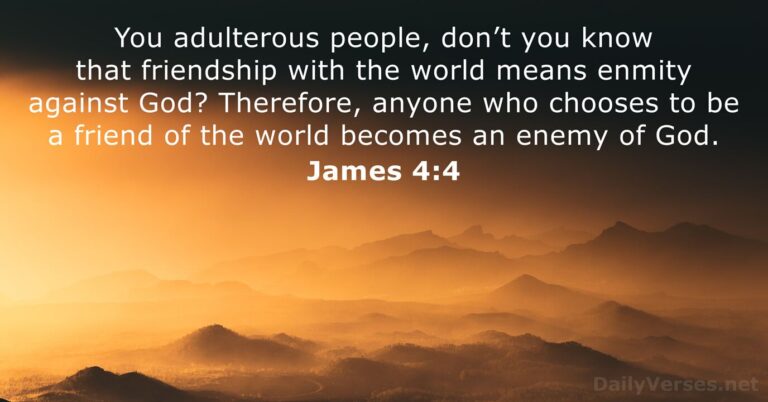 James 4:4