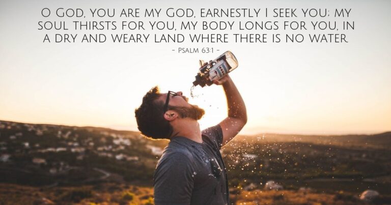 Psalm 63:1 — Today's Verse for Wednesday, October 7, 2026